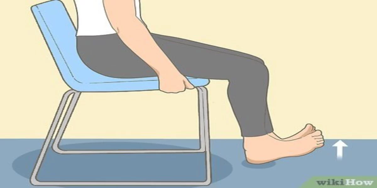 Seated Heel-to-Toe Raises