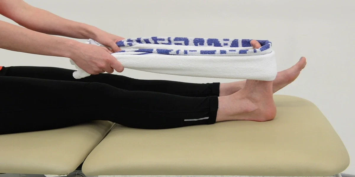 Plantar Fascia Stretch with Towel